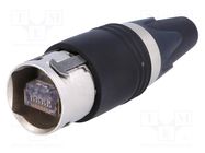 Connector: RJ45; plug; PIN: 8; Cat: 6; shielded; gold-plated NEUTRIK