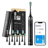 Sonic toothbrush with app, tips set and travel etui S2 (black), Bitvae