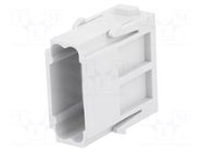 Connector: HDC; module; male; 10A; 250V; Han-Modular®; PIN: 12 HARTING