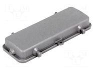 Protection cover; size 24B; Han; for double latch; thermoplastic HARTING