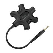 Budi Rockstar AUX mini jack adapter 3.5mm to 5x mini jack 3.5mm (black), Budi