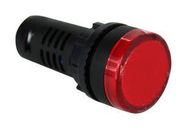 PILOT LIGHT, 22MM, RED, 12V