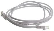 ENET CABLE, RJ45 PLUG-PLUG, 7FT, WHITE