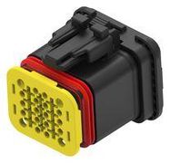 AUTOMOTIVE HOUSING, PLUG, 20POS, BLK