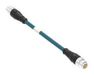 SENSOR CORD, 4P M12 PLUG-PLUG, 6.6 