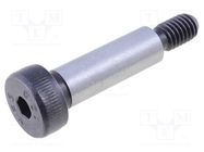 Shoulder screw; steel; M6; 1; Thread len: 11mm; hex key; HEX 4mm 