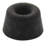 FEET, RUBBER, 16X9.5MM, PK100, BLACK