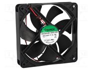 Fan: DC; axial; 48VDC; 120x120x25mm; 183.83m3/h; 44.5dBA; ball SUNON