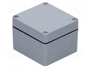 Enclosure: multipurpose; X: 75mm; Y: 80mm; Z: 55mm; polyester; grey RAYCHEM RPG