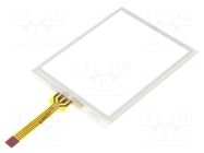 Touch panel; Dim: 70x55x1.4mm; Len: 37mm MIKROE