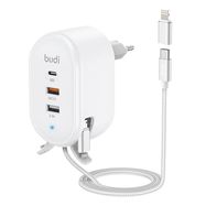 Wall Charger Budi 1m cable 30W (white), Budi