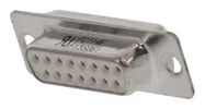 D SUB CONN, RCPT, DC, SOLDER