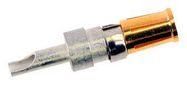 D-SUB CONTACT, SOCKET, 20-16AWG, SOLDER