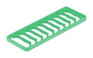 CODING CLIP, SIZE 1A, POLYAMIDE, GREEN