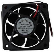 AXIAL FAN, 60MM, 12VDC, 19.3CFM