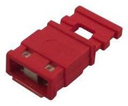 JUMPER SOCKET, 10MM, RED