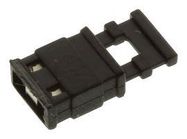 JUMPER SOCKET, 10MM, BLACK