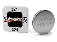 Silver Oxide Battery 321 (SR65, D321, V321, GP321, SR616SW) 1.55V Energizer