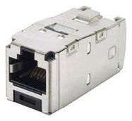 RJ45 CONN, JACK, 8P8C, 1PORT