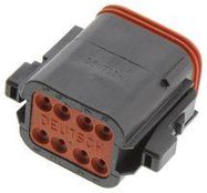 AUTOMOTIVE HOUSING, PLUG, 8POS, 13A