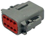 AUTOMOTIVE HOUSING, PLUG, 8POS, 7.5A