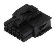 CONNECTOR HOUSING, RCPT, 10POS, 2.5MM