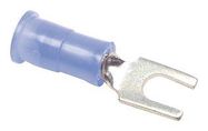 SPADE TONGUE TERMINAL, M5, BLUE