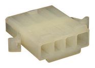 PLUG HOUSING, 4POS, NYLON 6.6