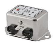 LINE FILTER, 1-PHASE, 6A, 250V, QC