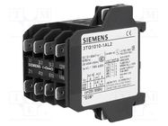 Contactor: 4-pole; NO x4; 230VAC; 8.4A; 3TG10; connectors 6,3mm SIEMENS