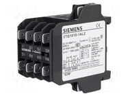 Contactor: 4-pole; NO x4; 230VAC; 8.4A; 3TG10; connectors; 6.3mm SIEMENS