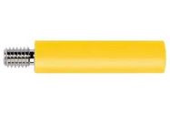 CONN, BANANA, JACK, 32A, YELLOW, SCREW
