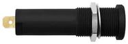 CONN, BANANA, JACK, 16A, BLK, QC/SOLDER