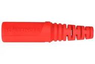 COUPLER, BANANA, JACK, 10A, RED, SOLDER