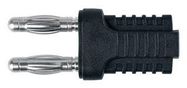 CONN, BANANA, PLUG, 12A, BLACK