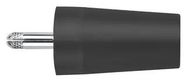 CONN, BANANA, PLUG, 32A, BLACK