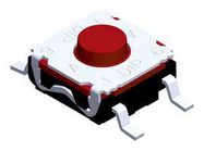 TACTILE SWITCH, 0.05A, 32VDC, ILLUM, SMD