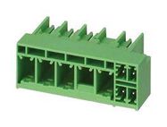 TERMINAL BLOCK, HEADER, 8WAY, TH R/A