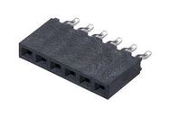 CONNECTOR, RCPT, 6POS, 2.54MM, 1ROW