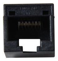 RJ45 CONNECTOR, JACK, 8P8C, 1PORT, TH