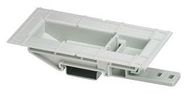 DIN RAIL ADAPTER, PC, GREY