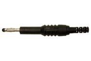 CONN, 4MM BANANA PLUG , 10A, BLACK