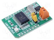 Click board; prototype board; Comp: MCP2551; converter; 5VDC MIKROE