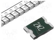 Fuse: PTC polymer; 200mA; 1812; Polyswitch LITTELFUSE