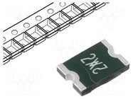 Fuse: PTC polymer; 200mA; 1812; SMD; Polyswitch LITTELFUSE