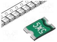 Fuse: PTC polymer; 500mA; 1812; Polyswitch LITTELFUSE