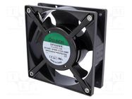 Fan: AC; axial; 230VAC; 120x120x38mm; 125m3/h(±10%); 41dBA; slide SUNON