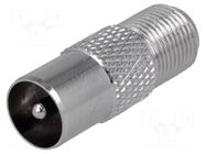 Adapter; F socket,coaxial 9.5mm plug YIZN Jiangsu Tengyu Electronics co.