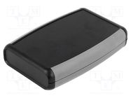 Enclosure: multipurpose; X: 79mm; Y: 117mm; Z: 24mm; 1553; ABS; black HAMMOND