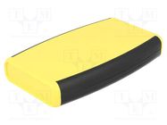 Enclosure: multipurpose; X: 89mm; Y: 147mm; Z: 24mm; 1553; ABS; yellow HAMMOND